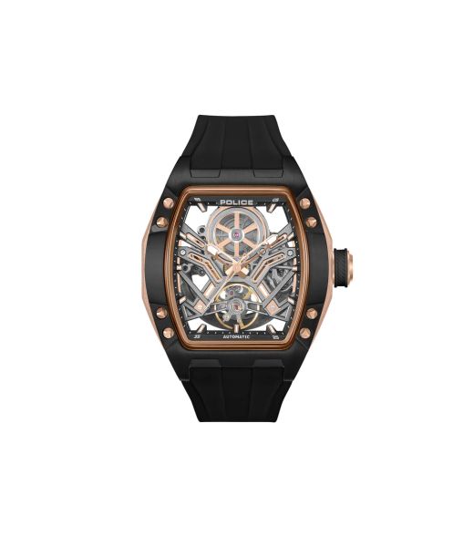 Reloj Police Hombre PEWGR0082104 Sport Negro Acero Automático