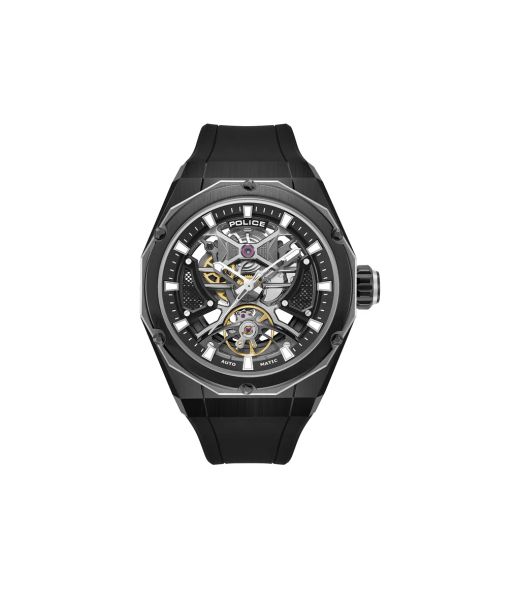 Reloj Police Hombre PEWGR0082301 Sport Negro Acero Automático