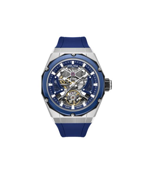 Reloj Police Hombre PEWGR0082304 Sport Azul Acero Automático