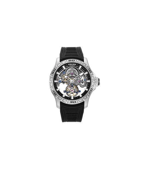 Reloj Police Hombre PEWGR0097801 Sport Negro Acero Automático