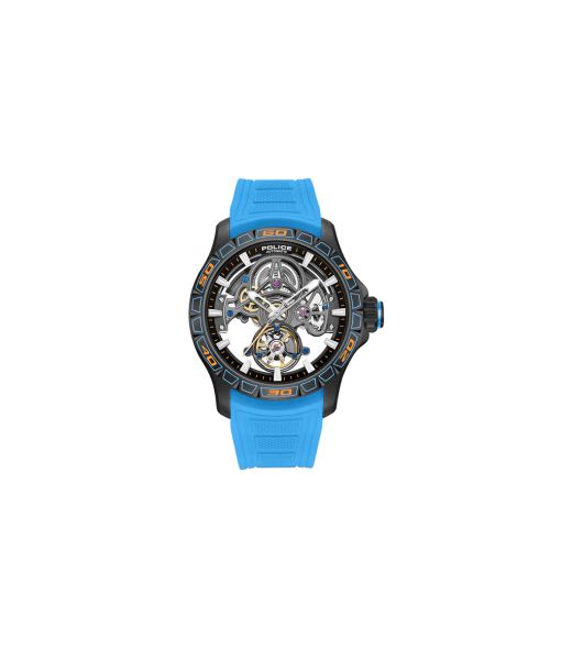 Reloj Police Hombre PEWGR0097804 Sport Azul Acero Automático
