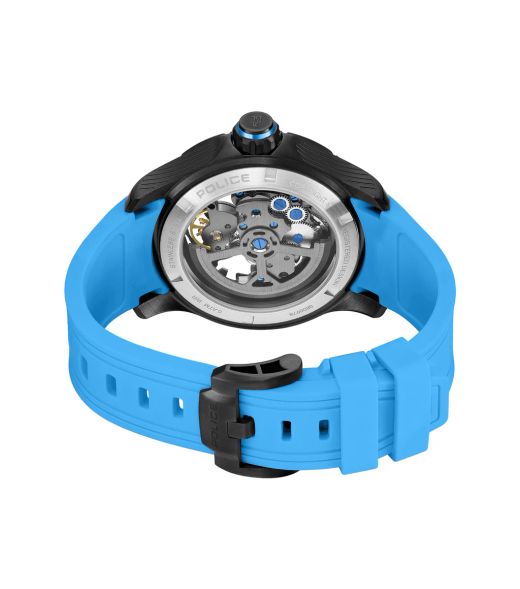 Reloj Police Hombre PEWGR0097804 Sport Azul Acero Automático
