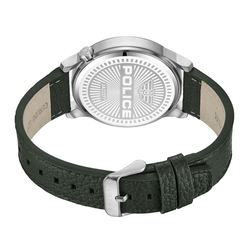 Reloj Police Hombre PEWJA2227703 Piel Verde Acero Analógico