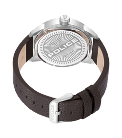 Reloj Police Hombre PEWJB2226902 Piel Marrón Acero Analógico