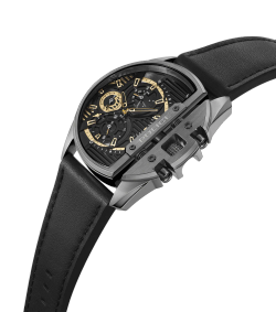 Reloj Police Hombre PEWJF2203601M Sport Negro Acero Analógico