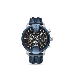 Reloj Police Hombre PEWJF2203709 Sport Azul Cronógrafo Acero Analógico