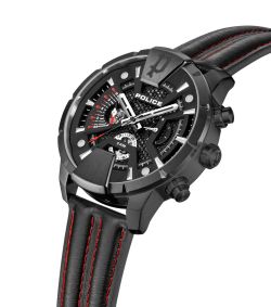 Reloj Police Hombre PEWJF2203710 Sport Negro Cronógrafo Acero Analógico