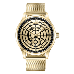 Reloj Police Hombre PEWJG0005203 Acero Dorado Analógico