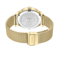 Reloj Police Hombre PEWJG0005203 Acero Dorado Analógico