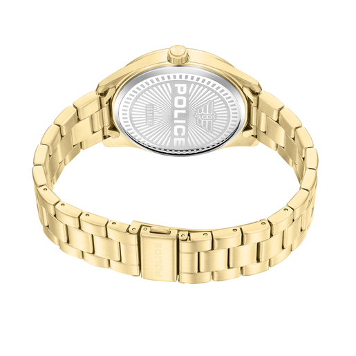 Reloj Police Hombre PEWJG0018202 Acero Dorado Analógico
