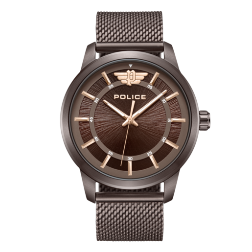 Reloj Police Hombre PEWJG0021103 Acero Marrón Analógico