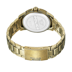 Reloj Police Hombre PEWJG0024401 Acero Dorado Analógico