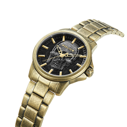 Reloj Police Hombre PEWJG0024401 Acero Dorado Analógico