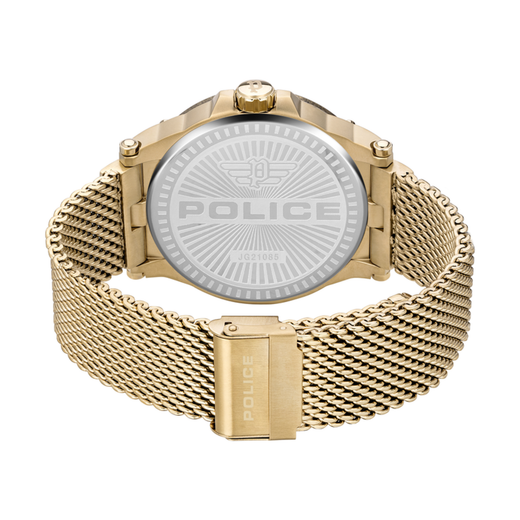 Reloj Police Hombre PEWJG2108503 Acero Dorado Analógico