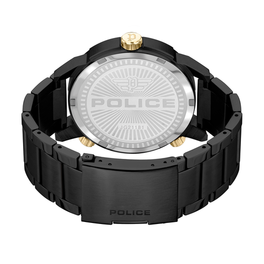Reloj Police Hombre PEWJG2118103 Acero Negro Analógico