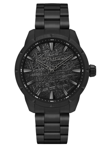 Reloj Police Hombre PEWJG2202903 Acero Negro Analógico
