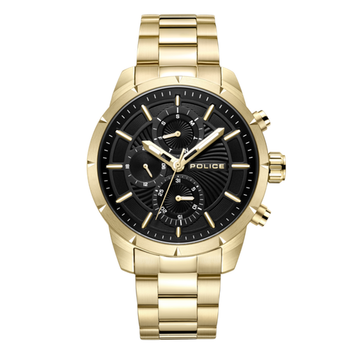Reloj Police Hombre PEWJK2227106 Acero Dorado Analógico