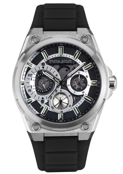 Reloj Police Hombre PEWJQ2203201 Sport Negro Cronógrafo Acero Analógico