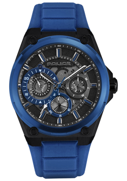 Reloj Police Hombre PEWJQ2203240 Sport Azul Cronógrafo Acero Analógico