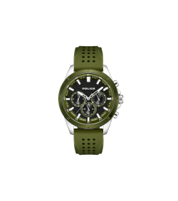 Reloj Police Hombre PEWJQ2204111M Sport Verde Cronógrafo Acero Analógico