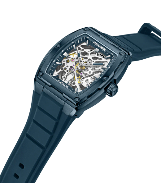 Reloj Police Hombre PEWJR0005905 Sport Azul Acero Automático