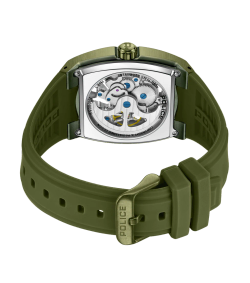 Reloj Police Hombre PEWJR0005906 Sport Verde Acero Automático