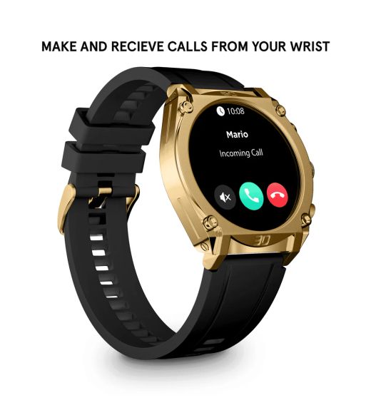 Reloj Police Smartwatch PEIUN0000105 Sport Negro Acero Dorado