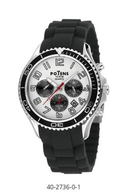 Reloj Potens Hombre 40-2736-0-1 Sport Negro