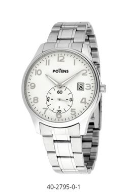 Reloj Potens Hombre 40-2795-0-1 Acero