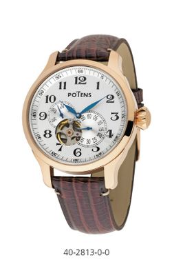 Reloj Potens Hombre 40-2813-0-0 Piel Marrón