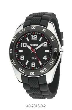 Zegarek męski Potens 40-2815-0-2 Sport Czarny