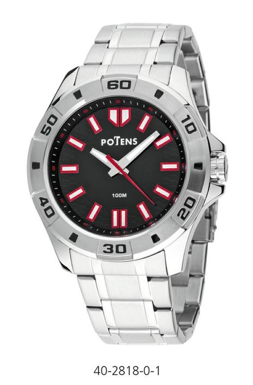 Montre Homme Potens 40-2818-0-1 Acier