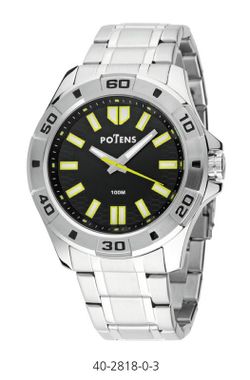 Reloj Potens Hombre 40-2818-0-3 Acero