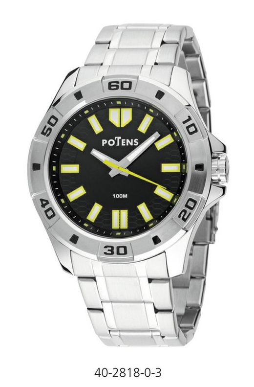 Relógio masculino Potens 40-2818-0-3 Steel