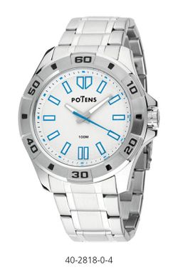 Reloj Potens Hombre 40-2818-0-4 Acero