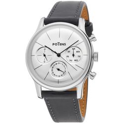 Reloj Potens Hombre 40-2854-0-3 Piel Negro