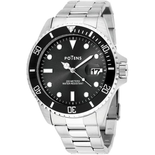 Potens Men's Watch 40-2882-0-1 Steel