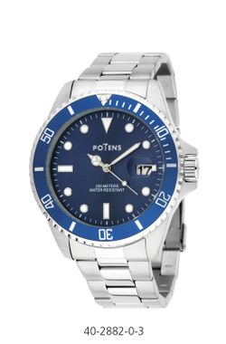 Reloj Potens Hombre 40-2882-0-3 Acero.