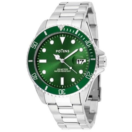 Reloj Potens Hombre 40-2883-0-5 Acero Analógico