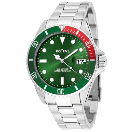 Reloj Potens Hombre 40-2883-0-6 Acero Analógico