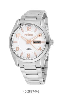 Reloj Potens Hombre 40-2897-0-2 Acero Analógico Automático