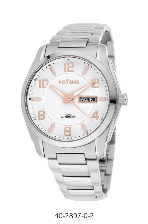 Potens Men's Watch 40-2897-0-2 Steel