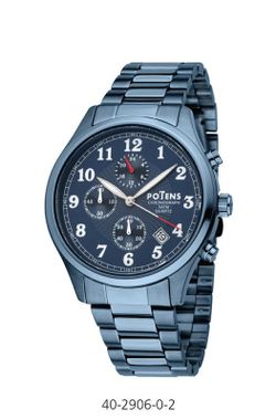 Reloj Potens Hombre 40-2906-0-2 Azul