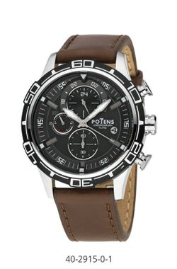 Reloj Potens Hombre 40-2915-0-1 Piel Marrón