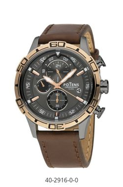 Reloj Potens Hombre 40-2916-0-0 Acero Negro