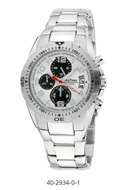 Orologio da uomo Potens 40-2934-0-1 in acciaio