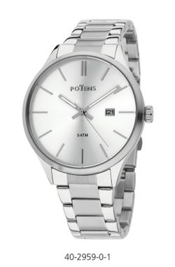 Montre Homme Potens 40-2959-0-1 Acier