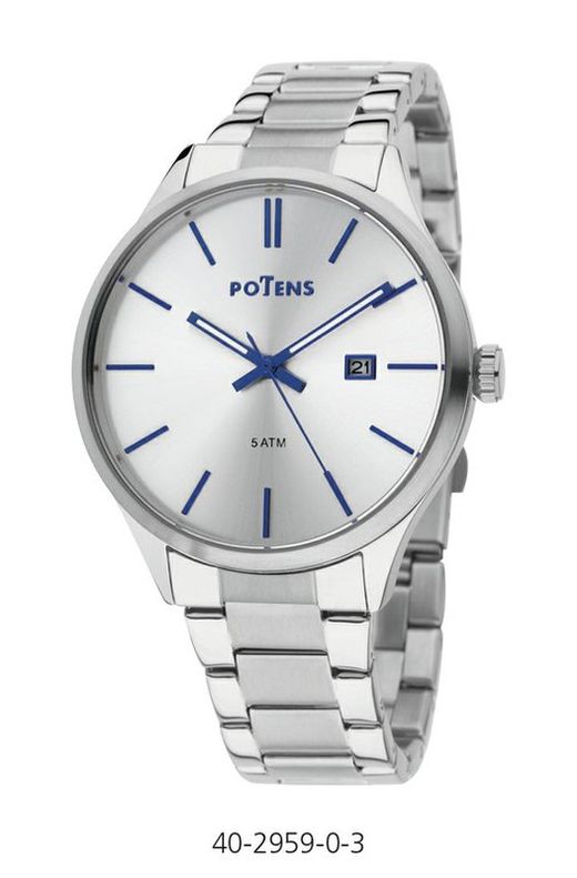 Relógio Masculino Potens 40-2959-0-3 Steel