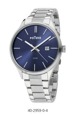 Reloj Potens Hombre 40-2959-0-4 Acero