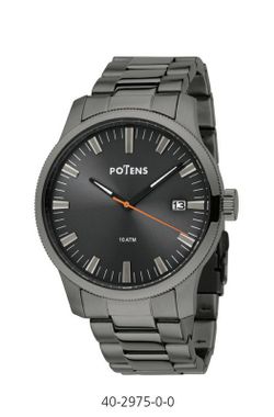 Reloj Potens Hombre 40-2975-0-0 Acero Negro